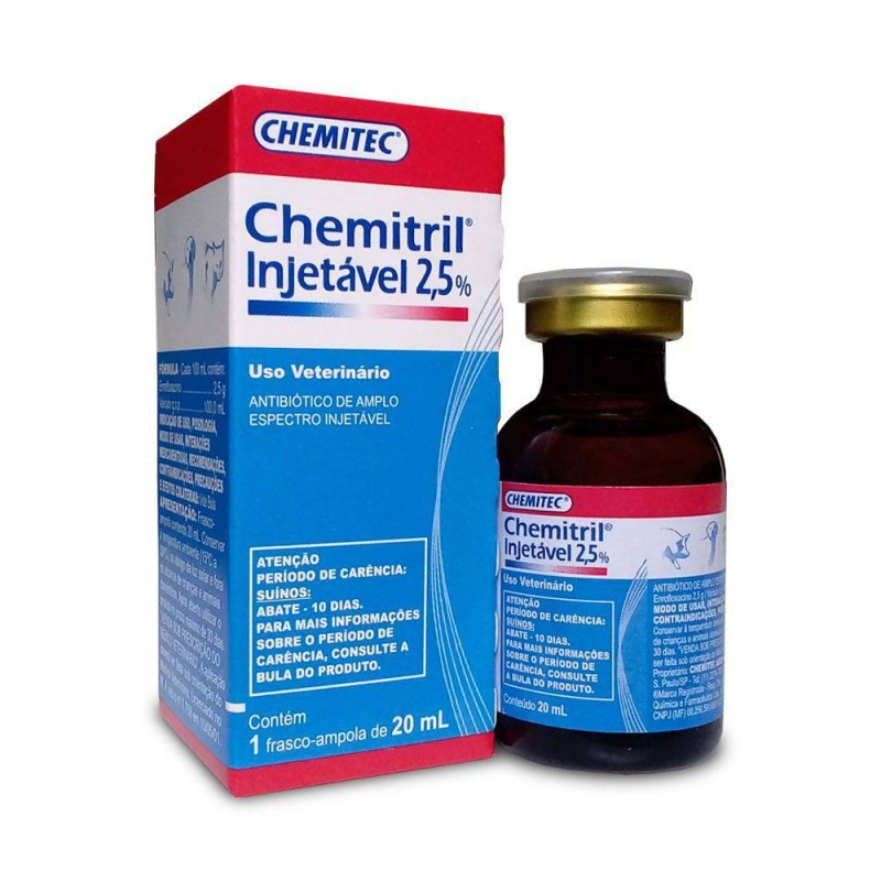 CHEMITRIL INJ 2.5% 20ML